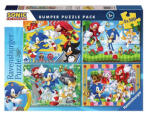 Ravensburger Puzzle 4x100 - Sonic (12004057)