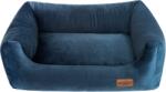 RECOBED Canapea RECOBED Welurove albastru închis M 80x65cm