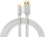 Nedis Cablu Premium Nedis USB 3.0 Tip C 1m Gri (CCTB61600AL10)