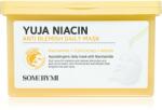 Some By Mi Yuja Niacin Anti Blemish Daily Mask fehérítő gézmaszk egységesíti a bőrszín tónusait nagy csomagolás 30 db