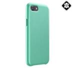 Cellularline ELITE műanyag telefonvédő (mikrofiber belső, valódi bőr hátlap) VILÁGOSZÖLD Apple iPhone SE 3 (2022) / iPhone 7 4.7 / iPhone 8 (ELITECIPH747G)