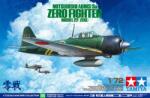 TAMIYA 1/72 Mitsubishi A6m3/3a Zero Fighter Model 22 (Zeke) vadászgép modell (TA60785)