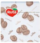 RUTA Szalvéta, 1/4 hajtogatott, 2 rétegű, 24x24 cm, 40 db, RUTA "Coffee (KHH878) - iroda24