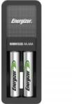 Energizer Ceruza (AA), mikroceruza (AAA) akkutöltő, 2db 850mAh-s AAA NiMH akkuval Energizer Mini-Charger 638584 (300701400)