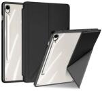 Dux Ducis Samsung Tab S9 Wifi Magi Origami Tok Álló, Bőr Hatású Aktív Flip, Ceruza Tartó, Fekete
