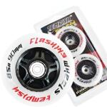 Tempish Flashing 90 × 24 85A, blue, 2 db