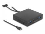 Delock 3, 5 hüvelykes USB 3.2 Gen 2 előlap 2 x USB Type-C + 2 x USB Type-A