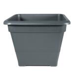 Flair Sydney 61304 antracit 30x30 cm szögletes virágcserép (61304) - officedepot
