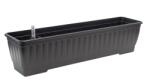 Flair 61499 hidrokultúrás antracit 80 cm balkonláda (61499) - officedepot
