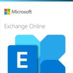 Microsoft Exchange Online (Plan 2), 1 User, Subscriptie Anuala, Plata Lunara (CFQ7TTC0LH1P:11YM)
