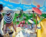 MagicArt Tapiserie cu diamante MagicArt - Sport ecvestru, 40 x 50 cm, cu mărgele rotunde (S343)