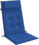 vidaXL 2 db királykék oxford szövet magas háttámlájú székpárna 1 kg (361904)