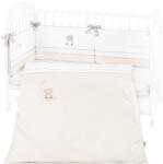 KikkaBoo Бебешки спален комплект с бродерия Kikkaboo - Dream Big, EU style, 70 х 140 сm, 2 части, Beige (41101020120)
