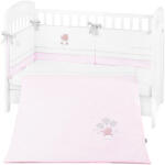 KikkaBoo Бебешки спален комплект с бродерия Kikkaboo - Dream Big, EU style, 70 х 140 сm, 2 части, Pink (41101020122)