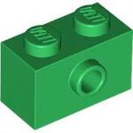 LEGO® 86876c6 - LEGO zöld kocka 2 x 1 méretű oldalán 1 bütyökkel (86876c6)