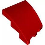 LEGO® 80177c5 - LEGO piros lejtő, íves, 3 x 2 méretű, lecsapott balos (80177c5)