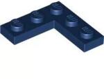 LEGO® 77844c63 - LEGO sötétkék lap 3 x 3 méretű, sarok (77844c63)