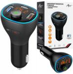 ART Bluetooth Fm Transmiter, Kihangosító, Gyors Usb Qc 3.0 Pd Töltő (FM-73)