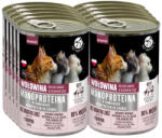 Pet Republic PetRepublic marhahús monoprotein eledel macskáknak, darabok szószban 24x400g