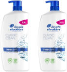 Head & Shoulders Classic Clean korpásodás elleni sampon (2x800 ml)
