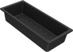 ELLECI - Gyümölcsmosó kosár 378x165x86mm Mixology mosogatóhoz műanyag fekete AVP036BK (AVP036BK)