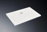 Erga Laos, téglalap alakú zuhanytálca 90x70x5cm, akril, fényes fehér, ERG-V06-ACR-7090S-WH-CR (ERG-V06-ACR-7090S-WH-CR)