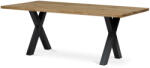 Artium Tömör Tölgy Étkezőasztal. Méret: 200x100x75 cm. DS-X200