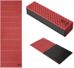 Nils Camp Összecsukható hálószőnyeg 188cm Nils Camp NC1768 fekete|vörös