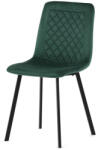 Artium Bársony Étkezőszék Zöld Színben Rombuszminával. DCL-973