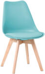Mobiliamo Modern Skandináv Étkezőszék Mentakék Színben Monza