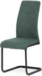 Artium Szánkótalpas Étkezőszék Zöld Szövet Kárpitozással DCL-414