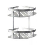 Diplon Fém sarokpolc 2-szintes 22x22x36cm (SZ4302) (SZ4302)