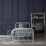 WIPMEB Fém ágykeret fehér színben. 90x200 cm PABLO