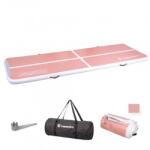 inSPORTline Saltea gonflabila gimnastica inSPORTline Airstunt 400 x 100 x 10 cm, Roz Coral (28657) - insportline