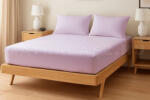 Naturtex Jersey gumis lepedő Orchid 90-100x200 cm - matracasz
