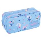 COOLPACK Primo 2 rekeszes bedobálós tolltartó - Provence kék virágos (F105925)