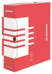DONAU Archiválódoboz, A4, 100 mm, karton, DONAU, piros (7661301FSC-04) - bestoffice