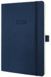 Sigel Naptár, A5, heti, 2026, puha borító, SIGEL "Conceptum", éjkék (C2632) - bestoffice