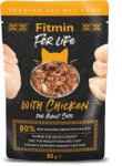 Fitmin For Life Csirkehúsos táska macskaeledel, 85 g