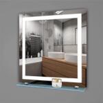 Lidiya Mirror Огледало за баня LED осветление LM Abyss Trace, ел. отопление, рафт, 550×800mm