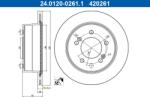 ATE Disc frana ATE 24.0120-0261.1 (24.0120-0261.1)