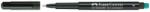 Faber-Castell Alkoholos marker FABER-CASTELL F 0, 6 mm fekete (151399) - nyomtassingyen