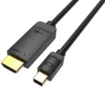 Vention KÁBEL mini DP 4K -> HDMI, 3m, (fekete), Vention (HAHBI)