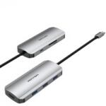  DOKKOLÓ USB-C -> HDMI/USB 3.0x3/SD/TF/PD, Vention (TOJHB)