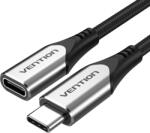  KÁBEL USB-C 3.1/M -> USB-C 3.1/F, 1m, (hoss, szöv), Vention (TABHF)