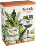 Kalumba Madagascar White Gin 37,5% 0,7 l - pohárral, díszdobozban
