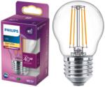 Philips E27 LED izzó, 4, 3W, 470lm, 2700K, meleg fehér