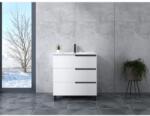 Water Fun Torino White dulap de baie cu lavoar 100 cm
