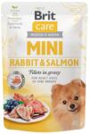Brit Care Mini Adult Rabbit & Salmon fillets in gravy 24x85 g