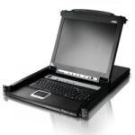 ATEN Consola KVM Aten CL5708N-ATA-AG, 19inch, 8x RJ45, Black (CL5708IN-ATA-AG)